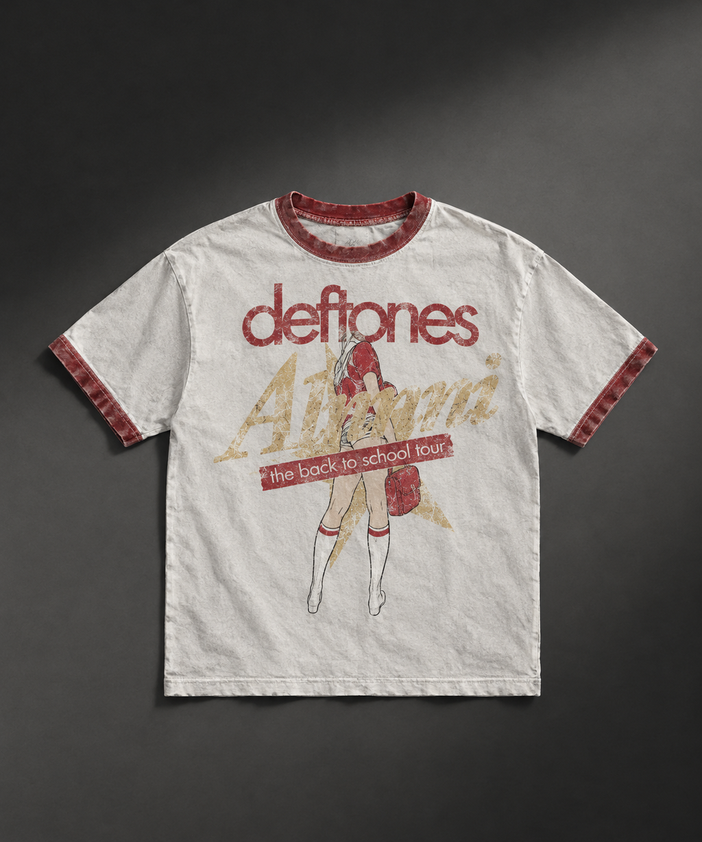 Deftones back to school tour tee